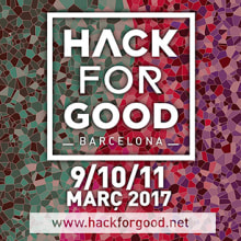 HackForGood Barcelona 2017. Cinema, Vídeo e TV, Pós-produção fotográfica, Desenvolvimento Web, e Vídeo projeto de Adrià Salido Zarco - 07.04.2017
