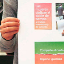 "Comparte el cuidado, reparte igualdad". Un proyecto de Publicidad, Dirección de arte y Diseño gráfico de Sandra Gallo - 06.04.2012