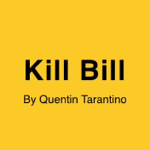 Kill Bill - Minimalist Movie Posters in CSS. UX / UI, Graphic Design, Web Design, and Web Development project by Manu Morante - 04.09.2017