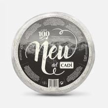 Cadí Neu. Branding, label design and advertising campaign for cheese. Packaging projeto de jordi massip - 10.04.2017