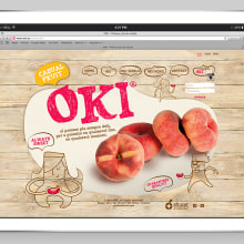 OKI. Brand, advertising, packaging and website for fruit brand. Un proyecto de Br e ing e Identidad de jordi massip - 10.04.2017