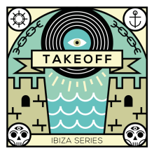 Takeoff Ibiza Series.. Traditional illustration, and Graphic Design project by Daniel Tur - 04.11.2017