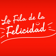 Coca Cola - Fila de la Felicidad Ein Projekt aus dem Bereich Werbung, Kreative Beratung, Cop und writing von Damian Martinez - 15.03.2013