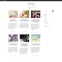 Creación del blog Mammacheducazione. Web Design project by Andrea Rodríguez Alonso - 03.14.2016