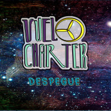 Tapa de Disco Vuelo Chárter (tríptico). Music project by Luciano Castillo - 11.13.2016