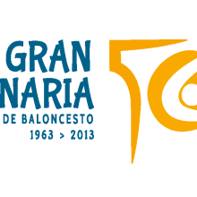 Logotipo GranCa 50 aniversario _ Propuesta. Een project van  Br e ing en identiteit van Miguel Ángel Sosa Hernández - 19.04.2017