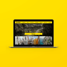 Beebiker - Website design. UX / UI, e Web Design projeto de La Patería - 20.04.2017