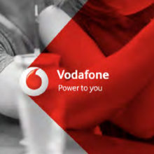 App Vodafone. Design gráfico projeto de Veronica Landri - 21.04.2017