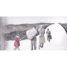 Hogar-Refugio. Una mirada al drama actual. Un proyecto de Ilustración tradicional y Bellas Artes de No Ez - 22.04.2017