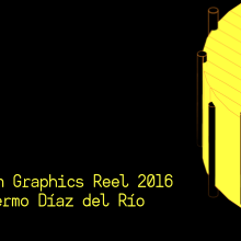 Motion Design Reel. Motion Graphics, Film, Video, TV, 3D, Animation, Film Title Design, Photograph, Post-production, and VFX project by Guillermo Díaz del Río de Santiago - 04.26.2017