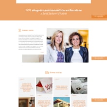BPM Abogados. Web Design projeto de La Teva Web Diseño Web - 27.04.2017