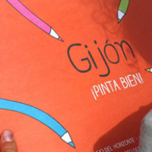 Gijón ¡pinta bien!. Un proyecto de Diseño editorial de Sandra Gallo - 02.05.2014