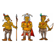 Natives Concept Art. Comic project by Entebras - 05.03.2017