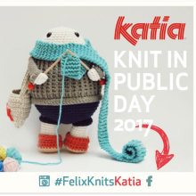 Félix, the happy knitter. Fotografia, e Design de personagens projeto de Maria Sommer - 03.05.2017