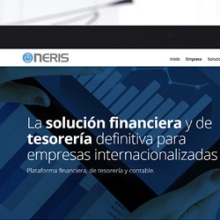 nerisglobal.com. Un proyecto de Diseño, Diseño interactivo, Diseño Web y Desarrollo Web de Eloy Ortega Gatón - 23.08.2015