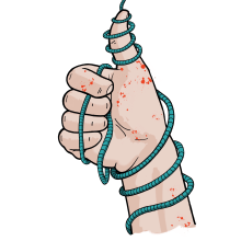Zombie Hand. Un proyecto de Ilustración tradicional de Esteban Belvís - 09.05.2017