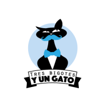 Tres Bigotes y un Gato. Design gráfico projeto de Jose Manuel Gonzalo Lamelas - 10.05.2017