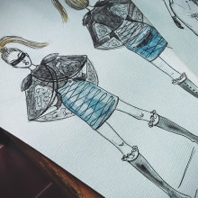 Cerati | Fashion Design. Un progetto di Costume design di Florencia Morales - 13.05.2017