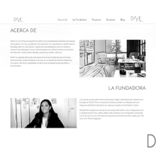 Daye Design. Un proyecto de UX / UI, Diseño Web y Desarrollo Web de Pablo Núñez Argudo - 15.06.2016