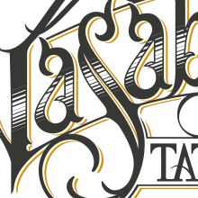 Lettering Wasabi Tattoo 2.0. Un proyecto de Lettering de Josu Flamarique - 02.05.2017