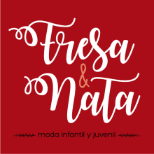 Tienda Fresa y Nata. Moda para niños. Br, ing e Identidade, e Design gráfico projeto de María José Medina López - 23.03.2017