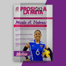 Diseño Editorial - Revista Prosigo a la Meta. Design editorial projeto de Nestor Jesus Morales Hernandez - 24.05.2017