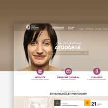 Clínica Universidad de Navarra. Un progetto di UX / UI e Web design di Jimena Catalina Gayo - 15.12.2013