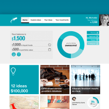 Nextinit. Un progetto di UX / UI, Design interattivo e Web design di Jimena Catalina Gayo - 13.10.2013