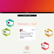 Insighter (concept app). Un progetto di UX / UI, Br, ing, Br, identit e Design interattivo di Jimena Catalina Gayo - 15.03.2013