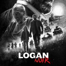 LOGAN posters. Traditional illustration, and Film project by Ignacio RC - 05.29.2017