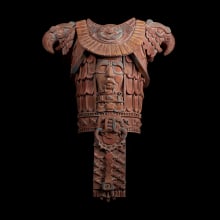 Esculturas mayas hotel UNICO 20º87º. Un proyecto de Dirección de arte y Escultura de Christian Pacheco Quijano - 01.05.2017