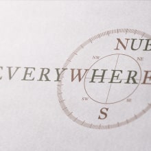 Logotipo Nuba Everywhere. Design gráfico projeto de Isabel Linares Nicolás - 02.06.2017