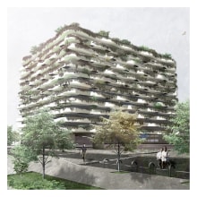 300 Viviendas en Glòries, Barcelona. Un proyecto de Diseño y Arquitectura de Jesús Beas Martín - 06.06.2017