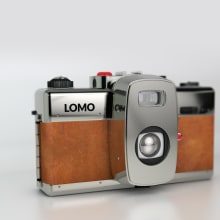 LOMO bauhaus · camera. Un proyecto de Diseño, 3D y Diseño gráfico de Guille Amengual - 08.06.2017