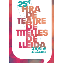 Fira de Teatre de Titelles de Lleida. Design gráfico projeto de Sara Sintes - 09.06.2014
