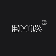 EMTA - Escola Municipal de Teatre d'Aldaia. Un proyecto de Br, ing e Identidad y Diseño gráfico de Ángelgráfico - 09.06.2017