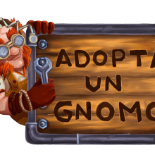 ADOPTA UN GNOMO. Design, and Traditional illustration project by Natalia - 06.09.2017