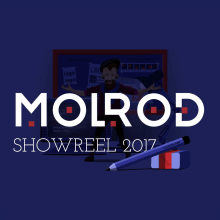 Molrod-SowhReel17. Traditional illustration, Motion Graphics, 3D, Animation, Art Direction, Character Design, Graphic Design, Character Animation, and Vector Illustration project by Raúl Molina Rodríguez - 06.12.2017