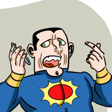 Mi Proyecto del curso: Humor gráfico para principiantes  El virus WannaCry afecta también a los superHéroes. Ilustração tradicional, e Comic projeto de Marce Parra - 12.06.2017