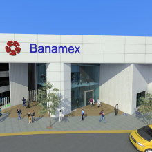 BANCO BANAMEX, SUCURSAL QUERÉTARO. Arquitetura projeto de icd (Instituto de Competencias Digitales) - 15.06.2017