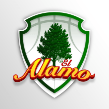Logo Club de Baloncesto EL ALAMO. Een project van Grafisch ontwerp van Ismael Pachón - 15.06.2017