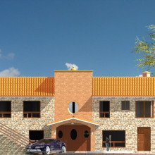 PROYECTO: CABAÑA EN APASEO EL ALTO, GTO.. Architecture project by icd (Instituto de Competencias Digitales) - 06.15.2017
