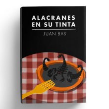Ilustración de portada "Alacranes en su tinta" . Projekt z dziedziny Trad, c i jna ilustracja użytkownika Pau House Design - 20.04.2017
