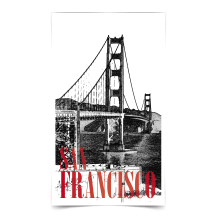San Francisco. Projekt z dziedziny Design, Trad, c i jna ilustracja użytkownika Amelia - 20.06.2017