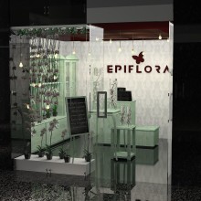 Retail, punto de venta Orquídeas. Un proyecto de 3D y Diseño de interiores de Juan Leal - 21.06.2017