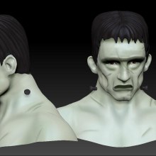 Mi Proyecto del curso: Modelado de personajes en 3D. 3D projeto de Daniel Bóveda - 21.06.2017