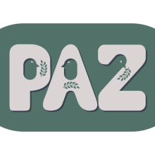 Paz. Design, and Lettering project by Alejandro Bottini - 06.22.2017