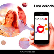 Diseño Logotipo Los Pedroches.es. Un proyecto de Diseño, Diseño gráfico y Marketing de Moisés Miranda - 23.06.2017