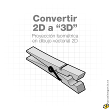 Proyección Isométrica animada Ein Projekt aus dem Bereich Design, Animation, Infografik und Vektorillustration von Francisco Javier González y García - 03.05.2017