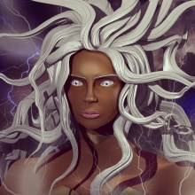 Ororo 3d. 3D project by Lorena Frutos - 06.25.2017